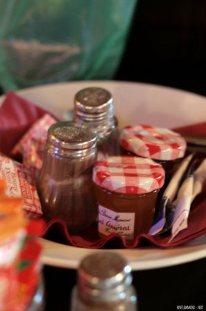 Beurre salé et confiture